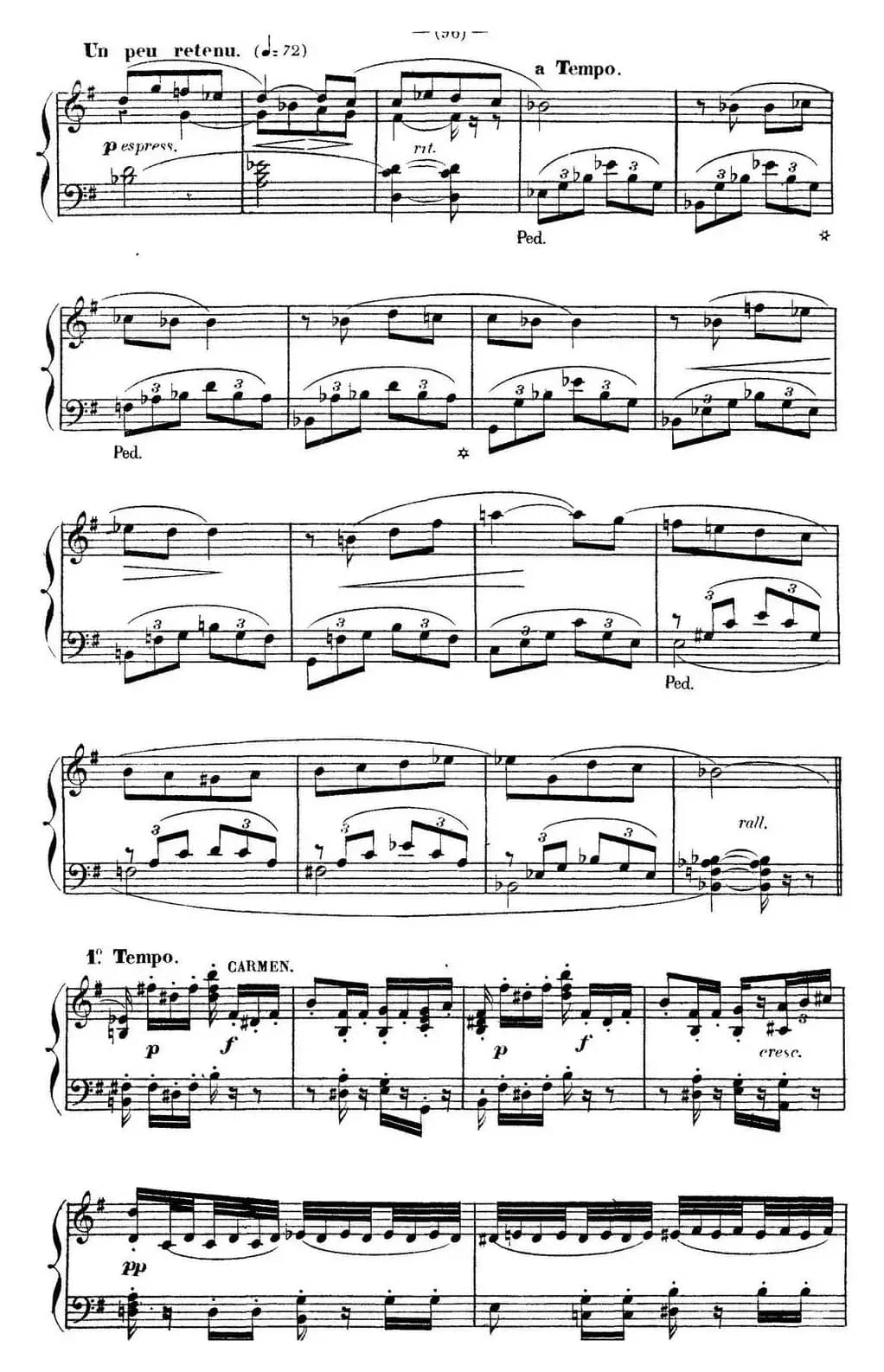 Carmen for Solo Piano（卡门全剧钢琴独奏版）（No.16）