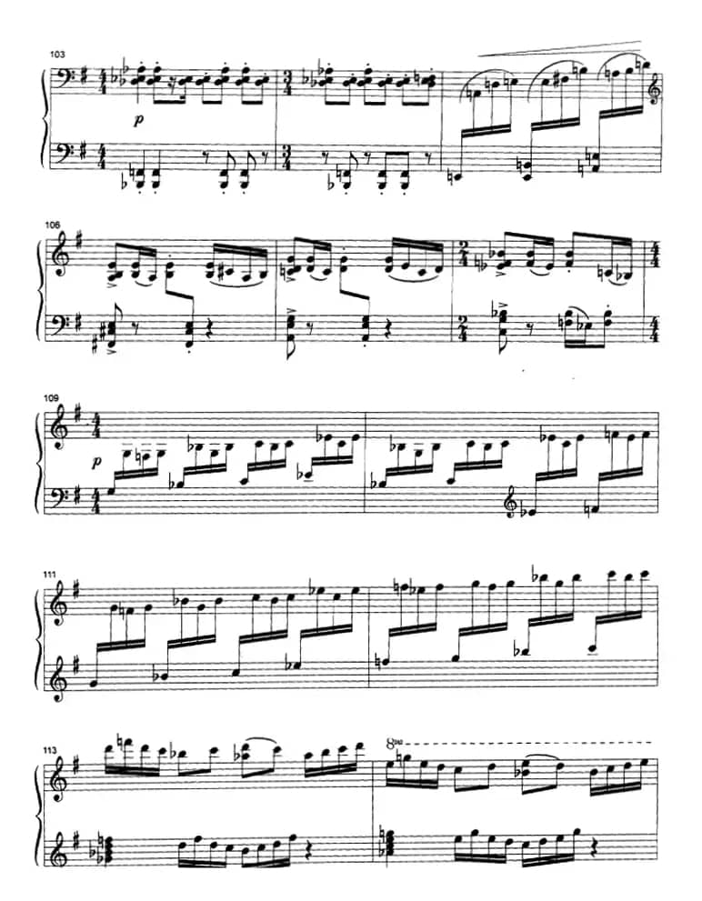 秧歌（选自《山东组曲第二号》之四）