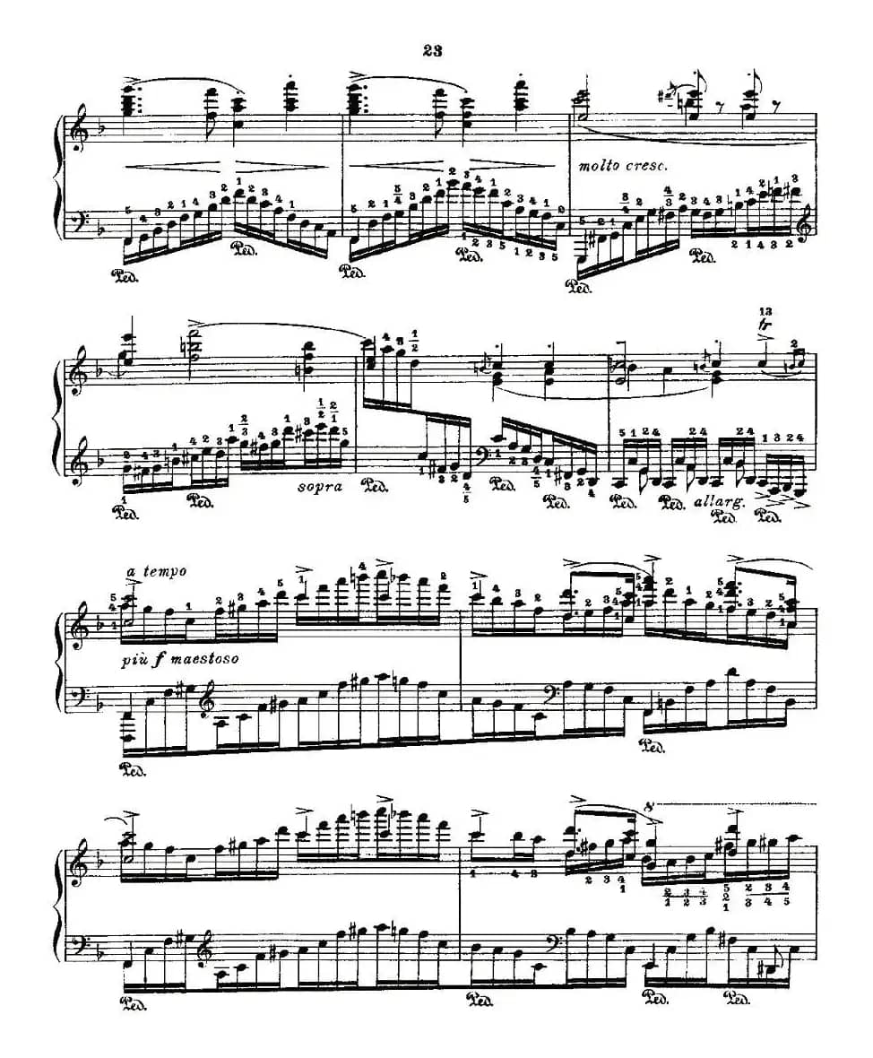 肖邦《练习曲》Fr.Chopin Op.10 No8-1