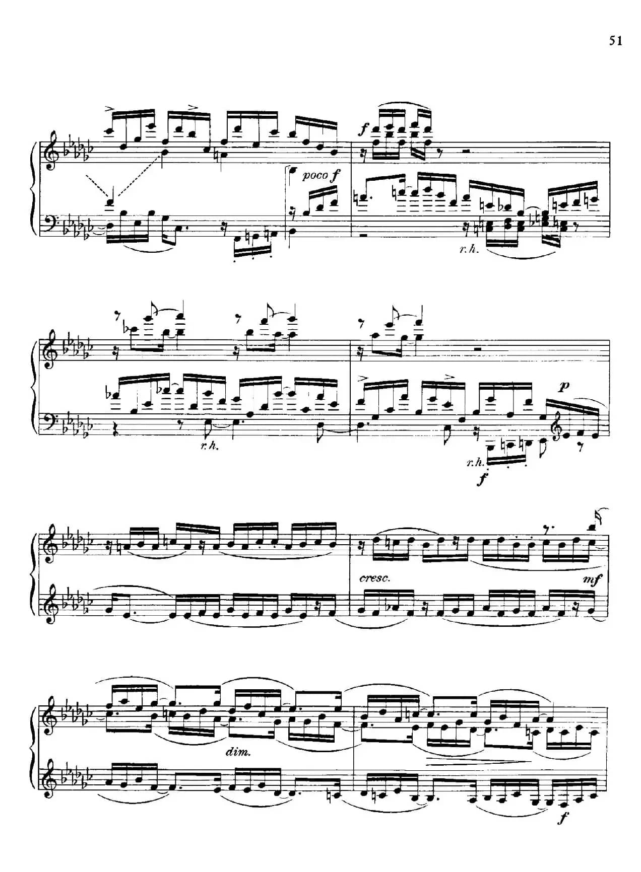 降e小调钢琴奏鸣曲 Op.26 v.4