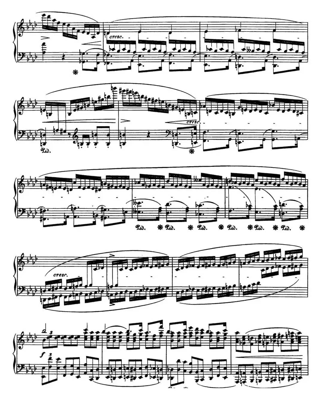 肖邦 幻想波兰舞曲 Op.61 降A大调 Polonaise