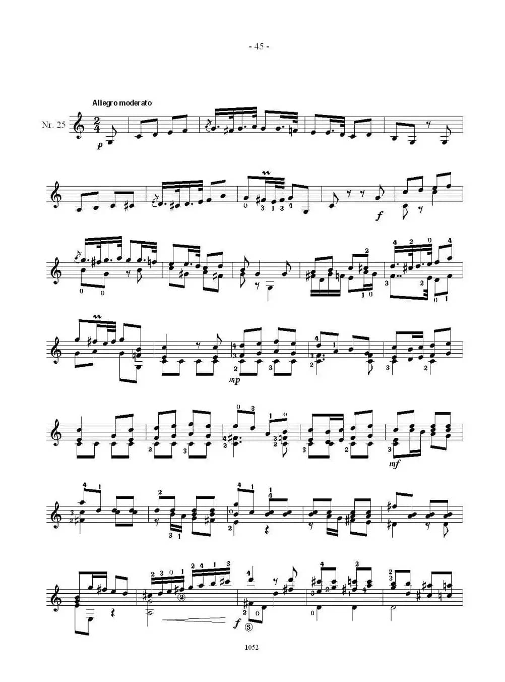 索尔·克斯特26首练习曲之21——26