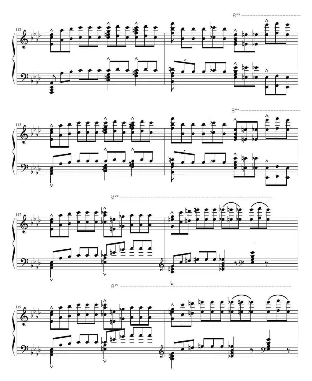 李斯特《创世六日华丽变奏曲》终章 