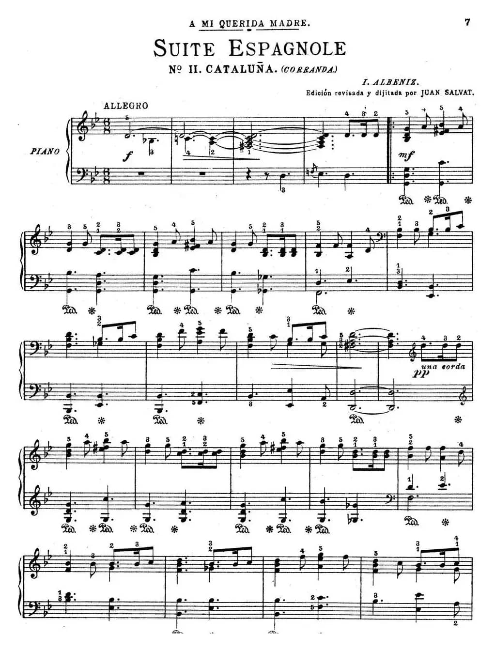Suite Espanola Op.47（西班牙组曲·Ⅱ）