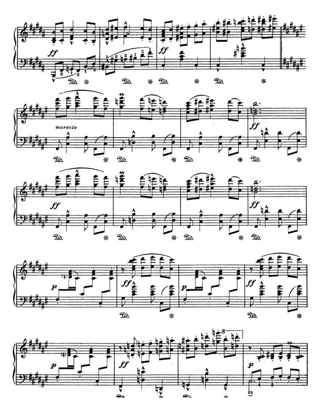 Suite Espanola Op.47（西班牙组曲·Ⅶ）