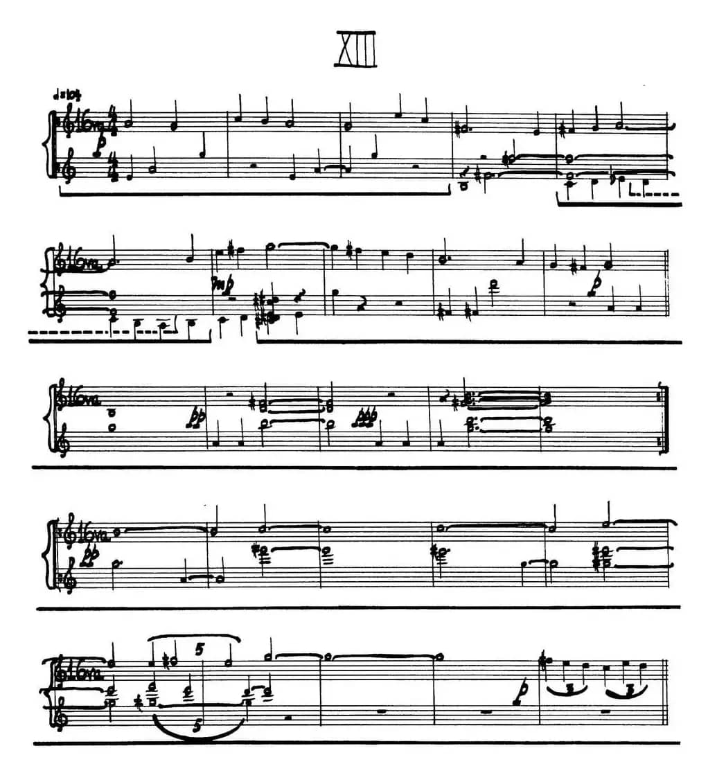 为加料钢琴而作的奏鸣曲与间奏曲（13）