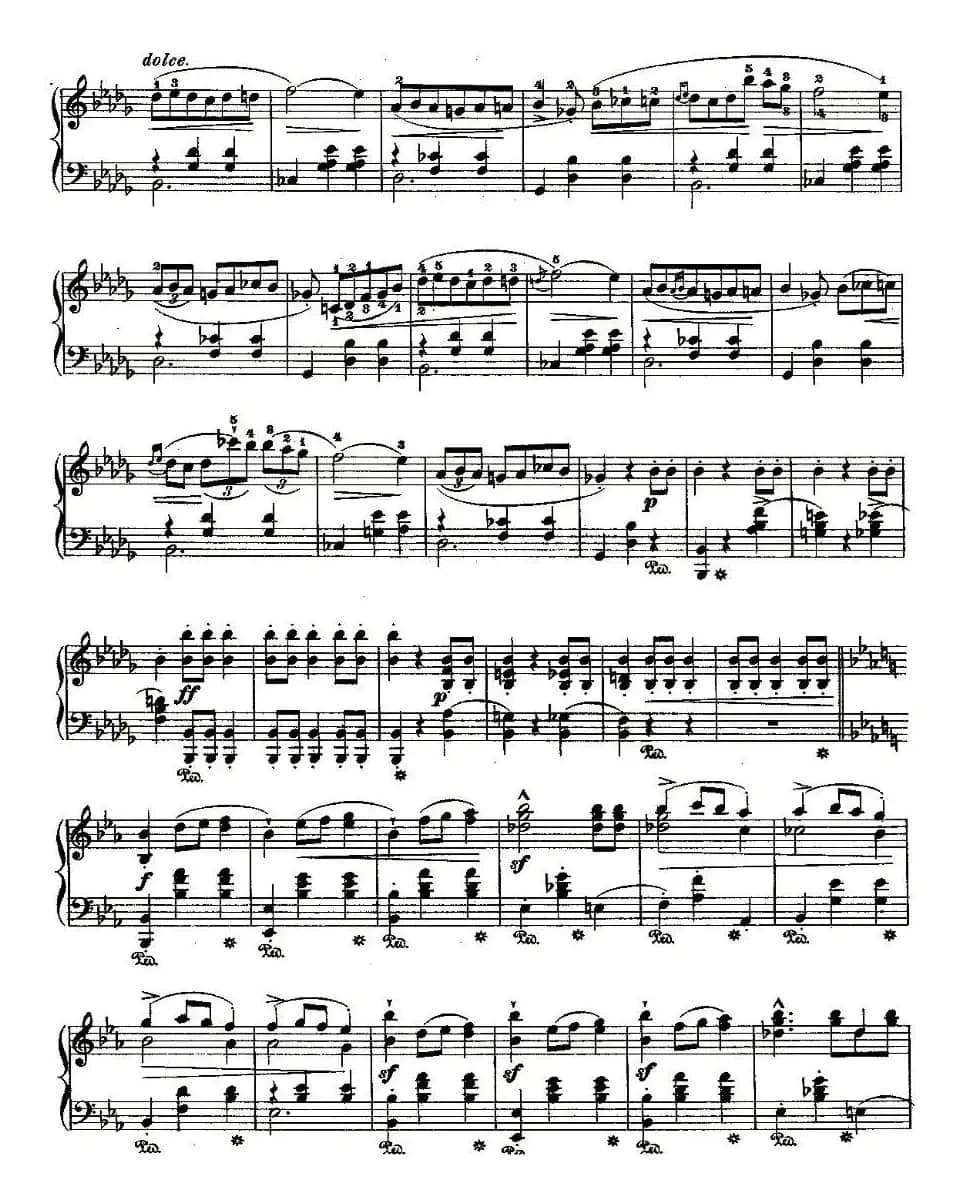 Grande valse brillante，Op.18,No.1