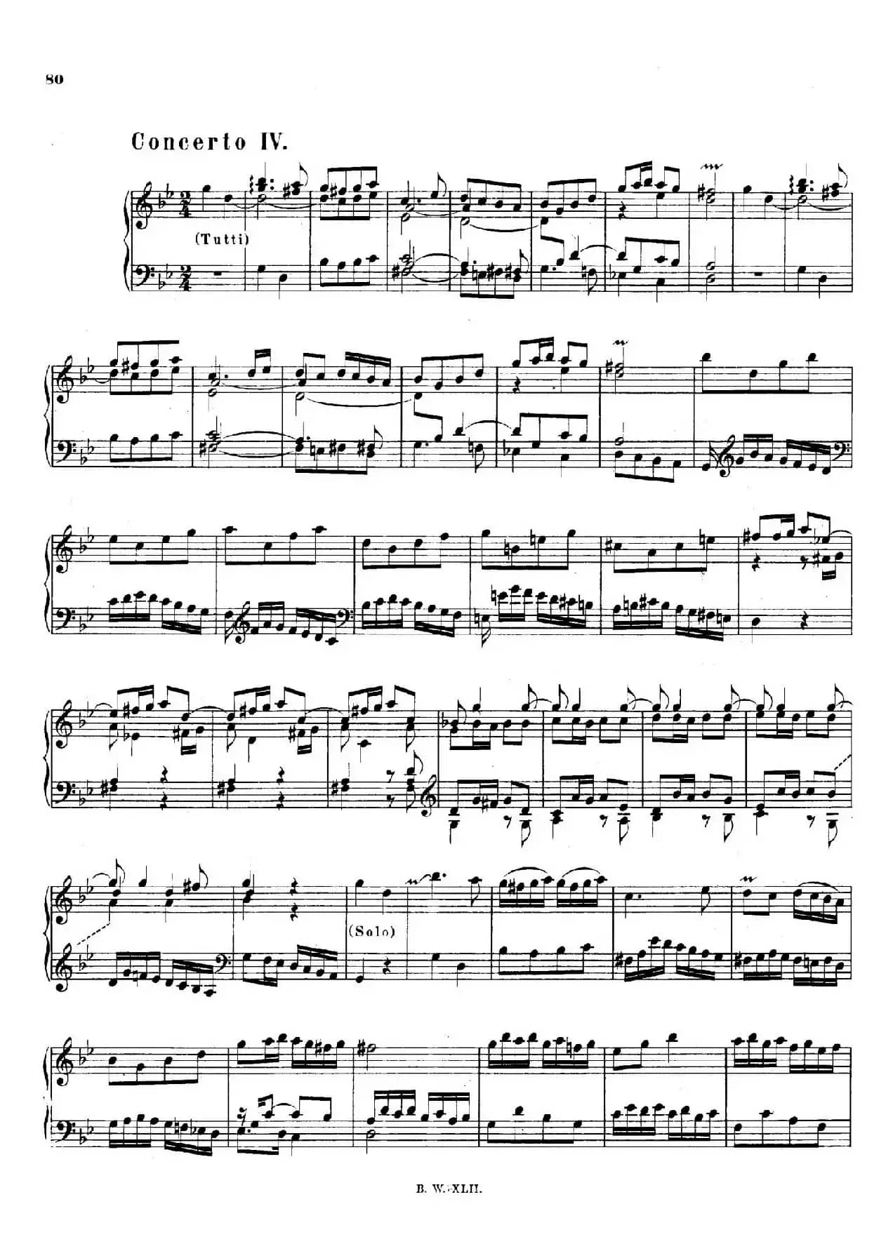 16 Concertos BWV 972-987(十六首为独奏古钢琴而作的协奏曲)(P21——30)