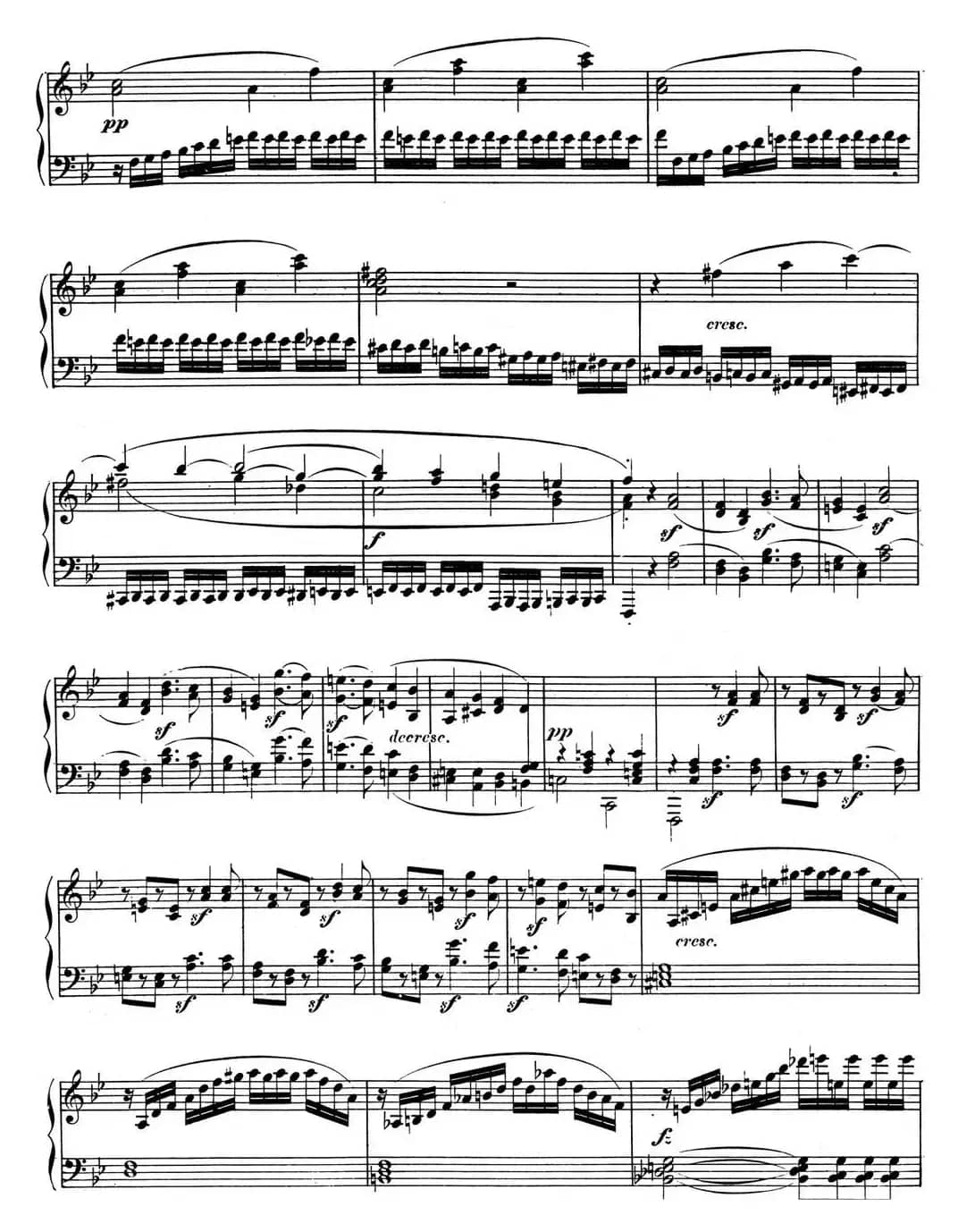 贝多芬钢琴奏鸣曲11 降B大调 Op.22 B-flat major