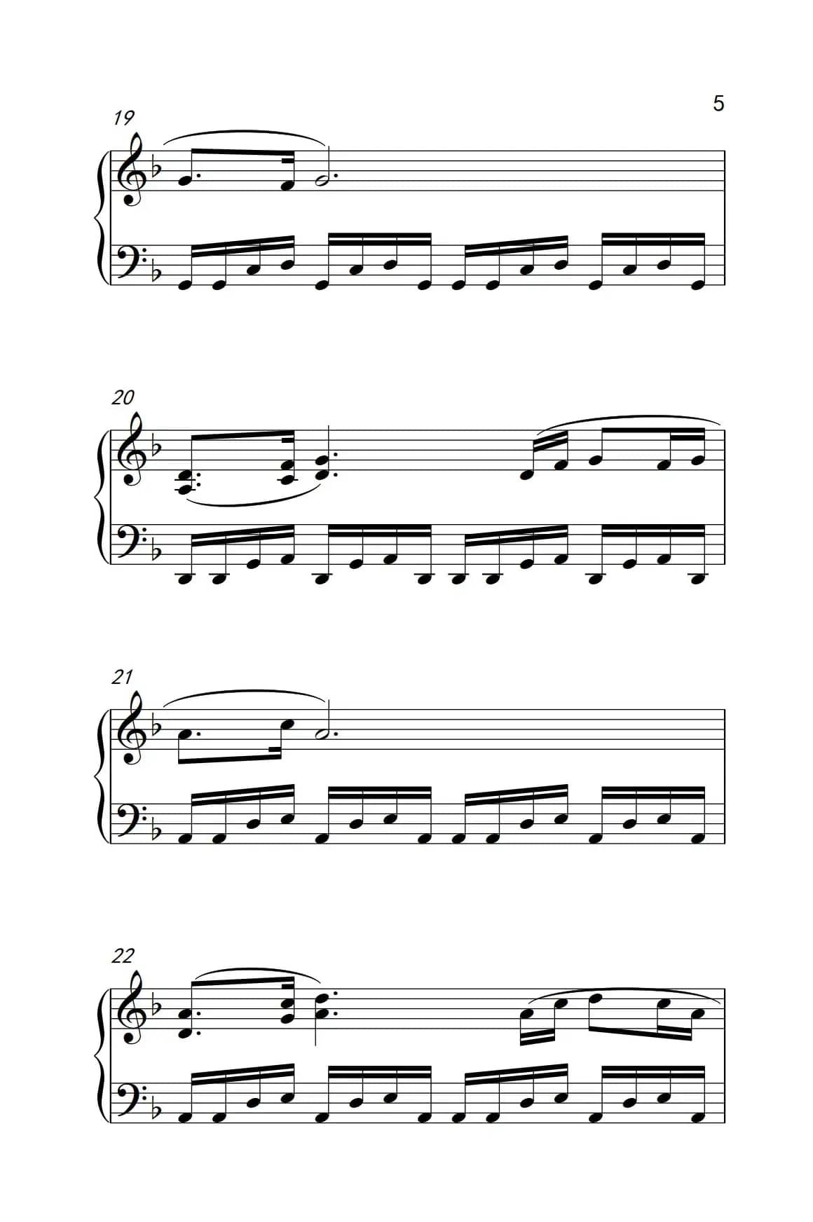 世间始终你好（《弹吧音教》制谱版）