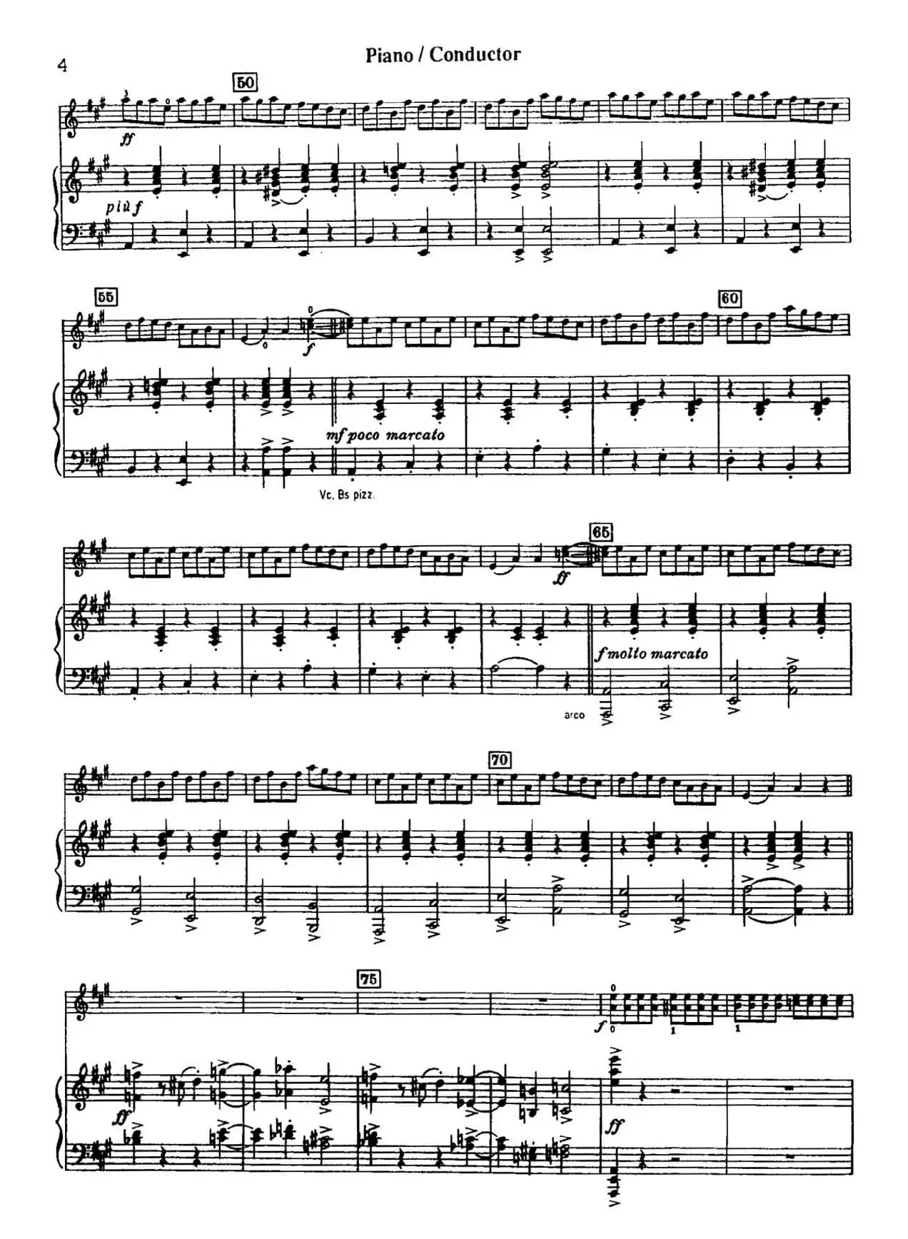 富豪们的乡村舞会（小提琴+钢琴伴奏）