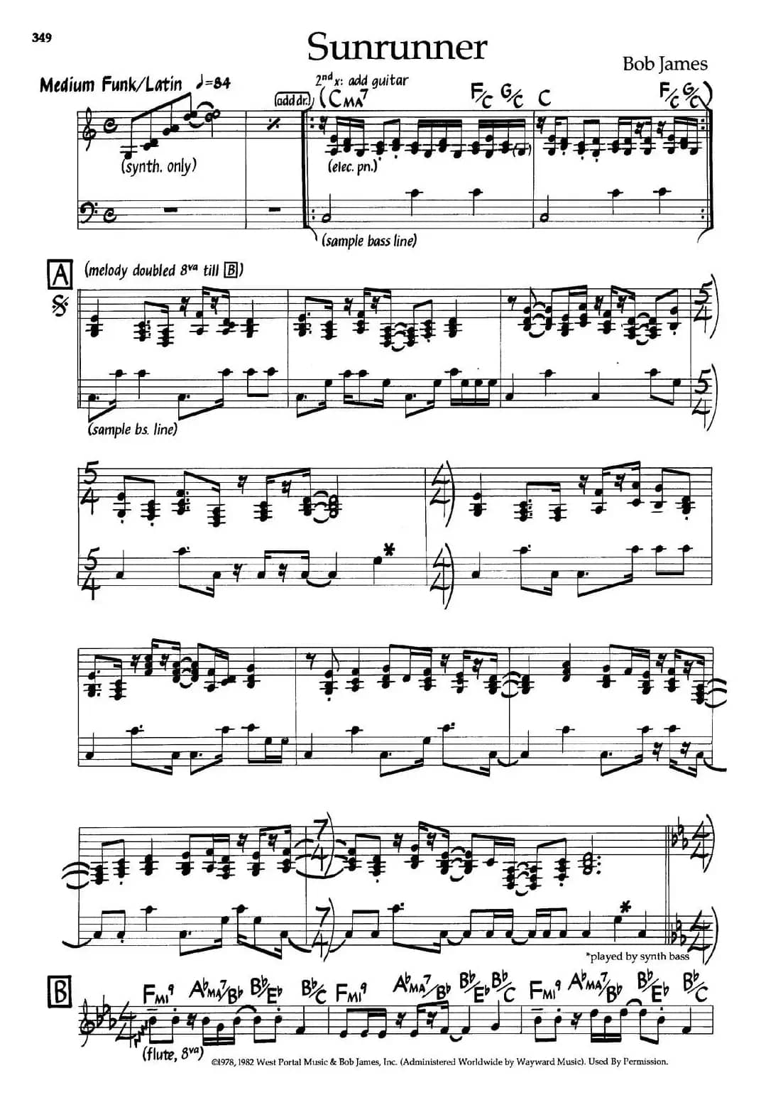 Sunrunner（爵士钢琴曲）