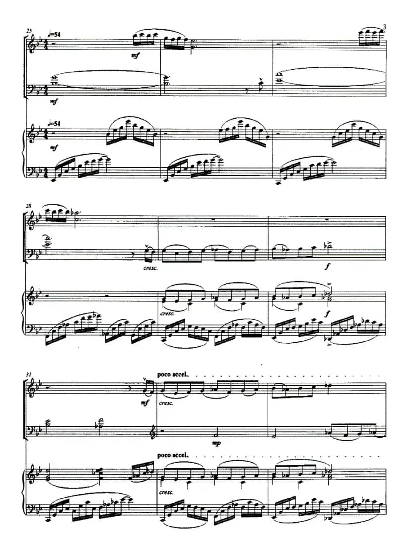 海风（钢琴三重奏）