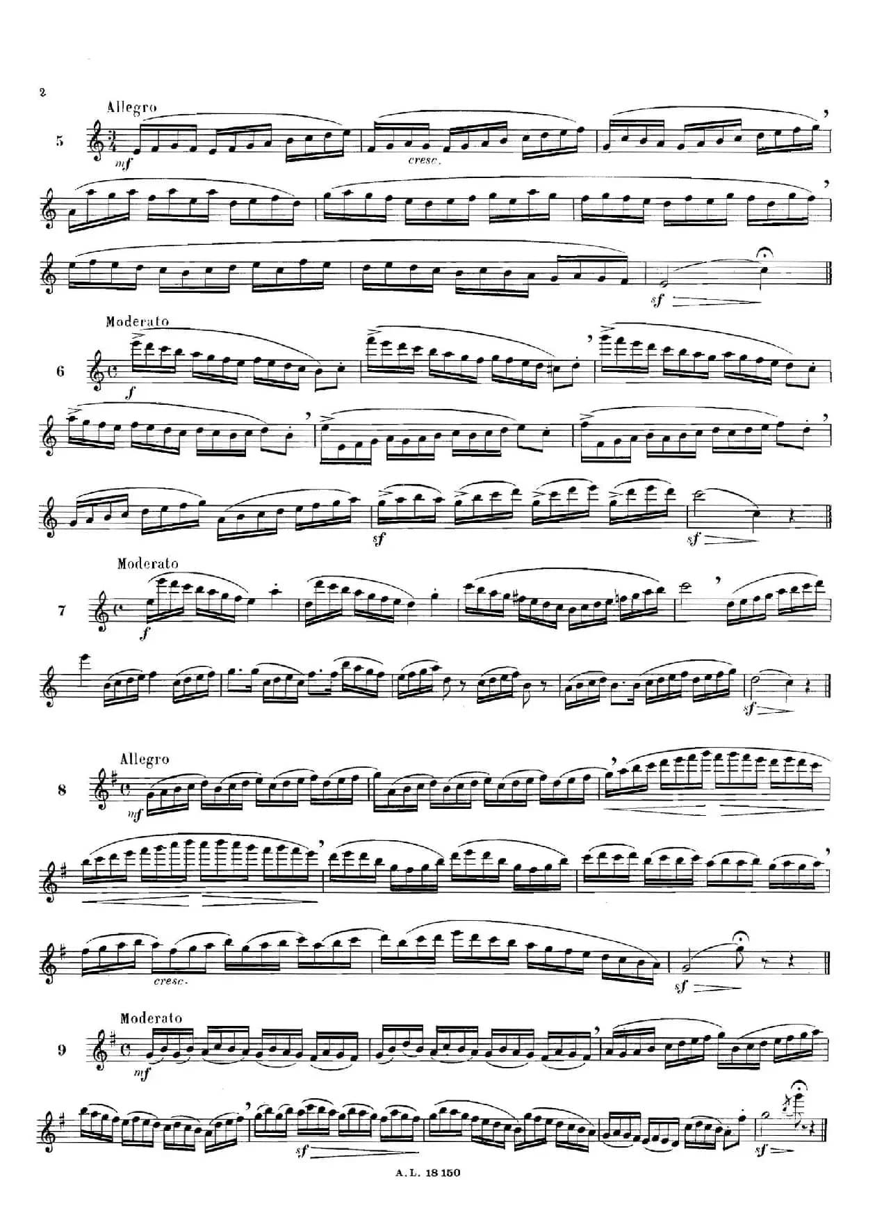 简易练习曲100首