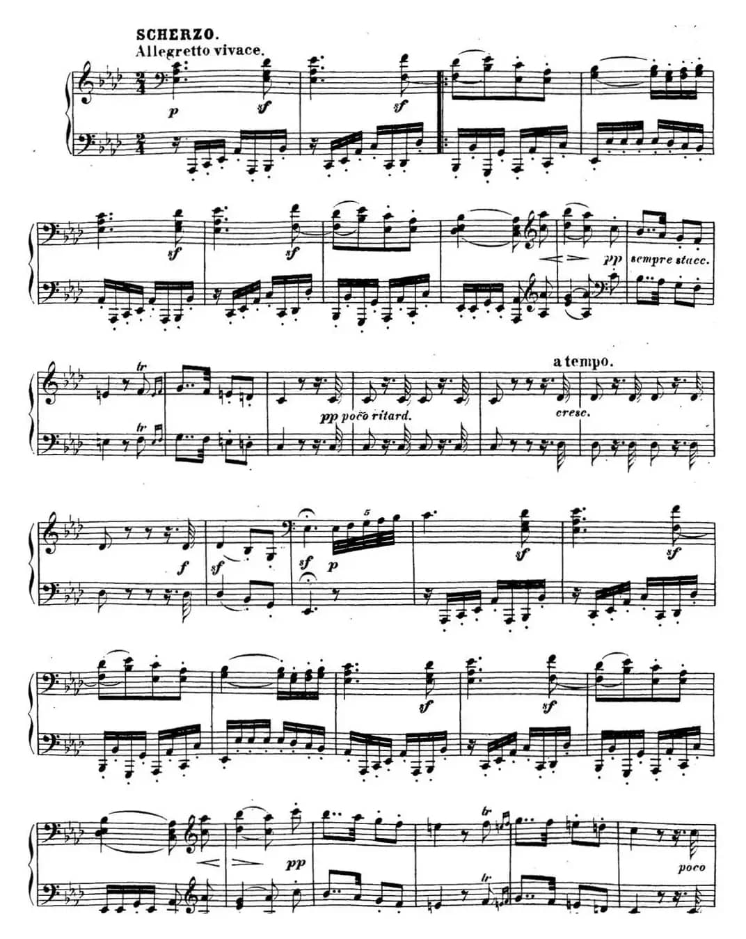 贝多芬钢琴奏鸣曲18 狩猎 降E大调 Op.31 No.3 E-flat major