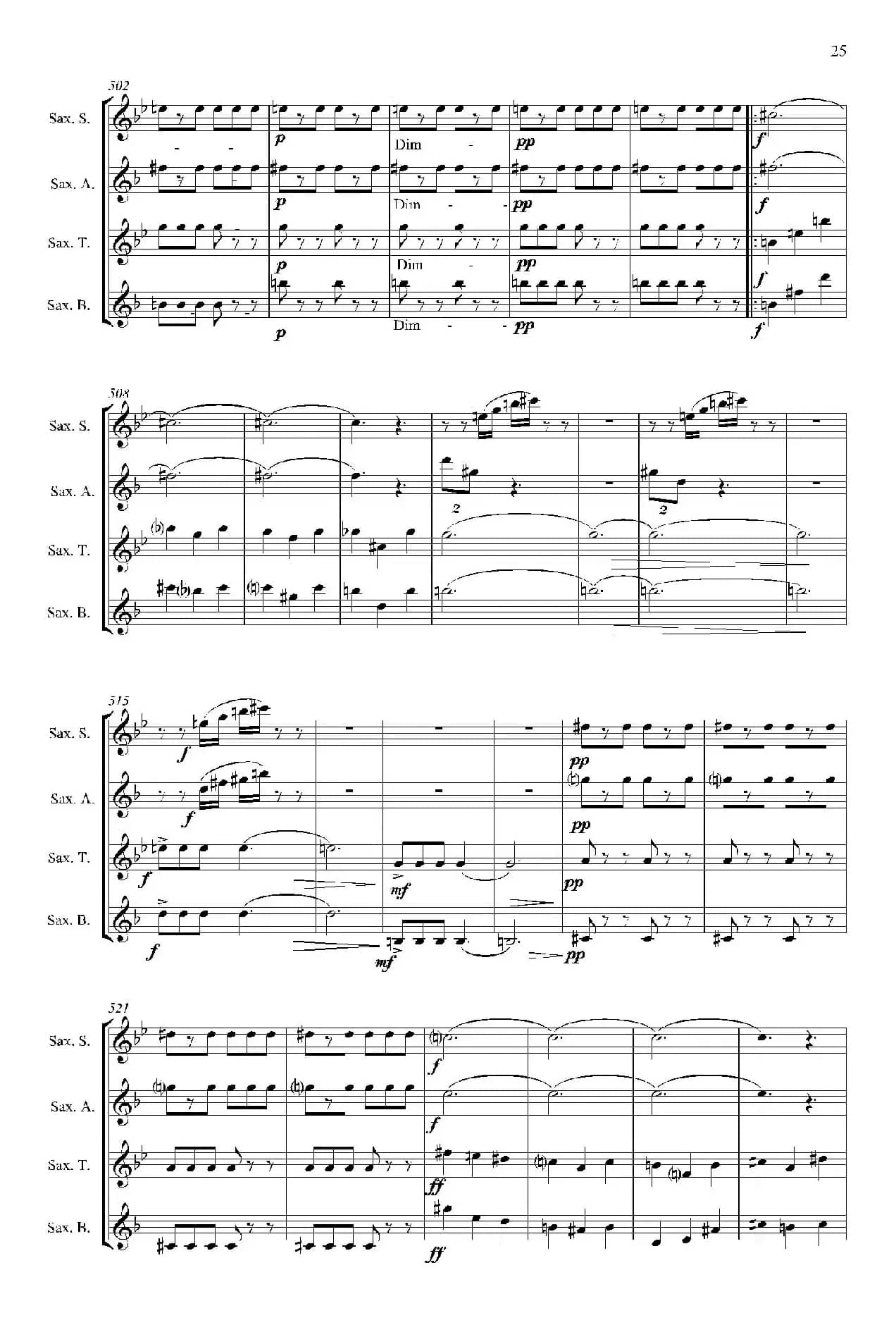 ESTILOS（四重奏）