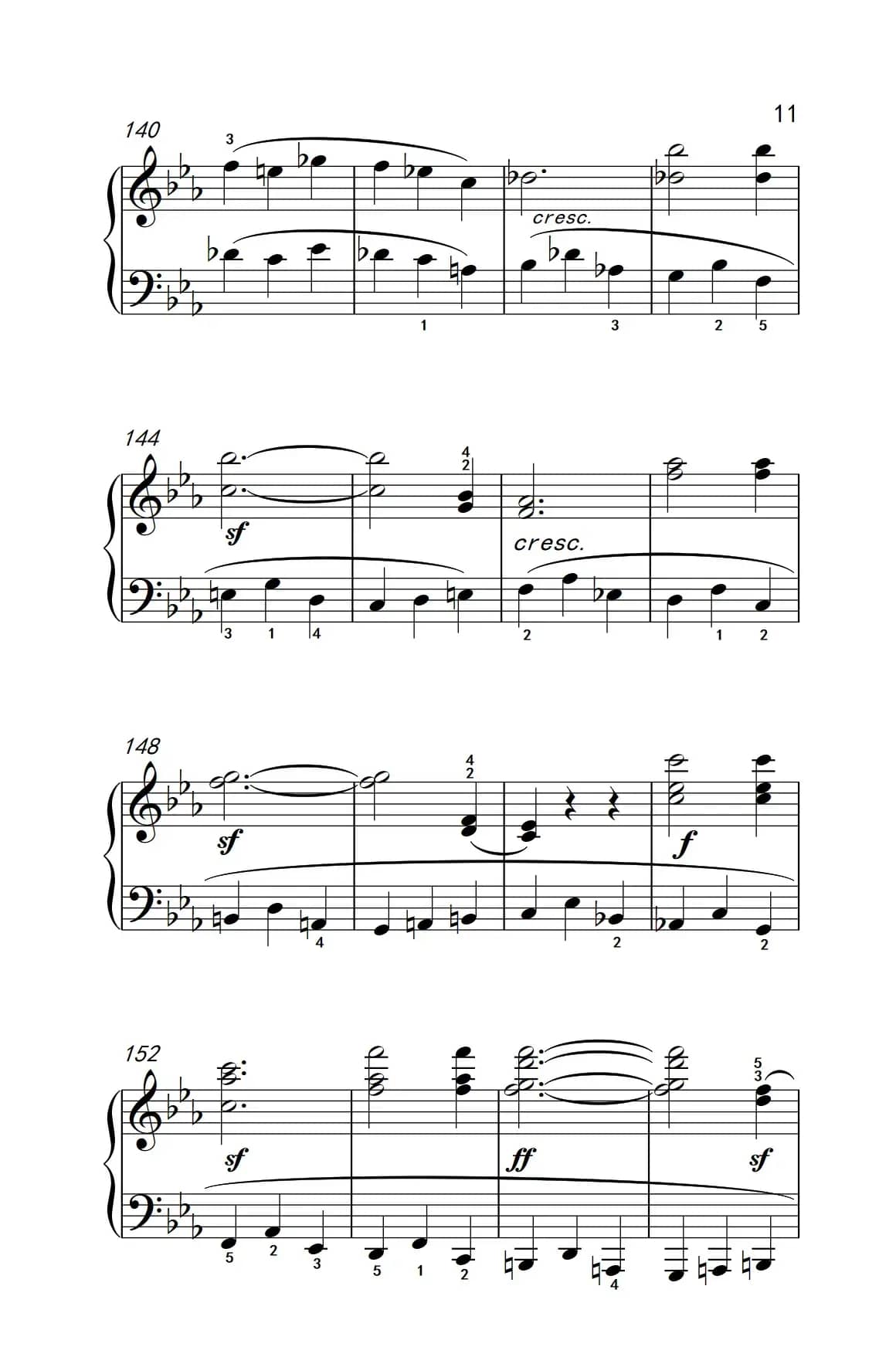 奏鸣曲 Opus 10 Nr.1 第一乐章（贝多芬奏鸣曲集 2）