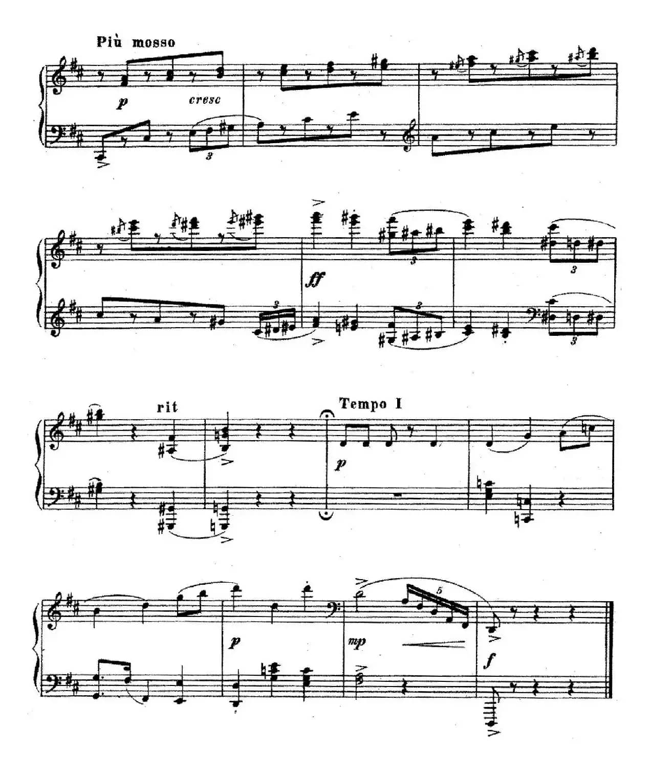 Ten Pieces from Cinderella Op.97（10首小品 - 选自舞剧《灰姑娘》·8）