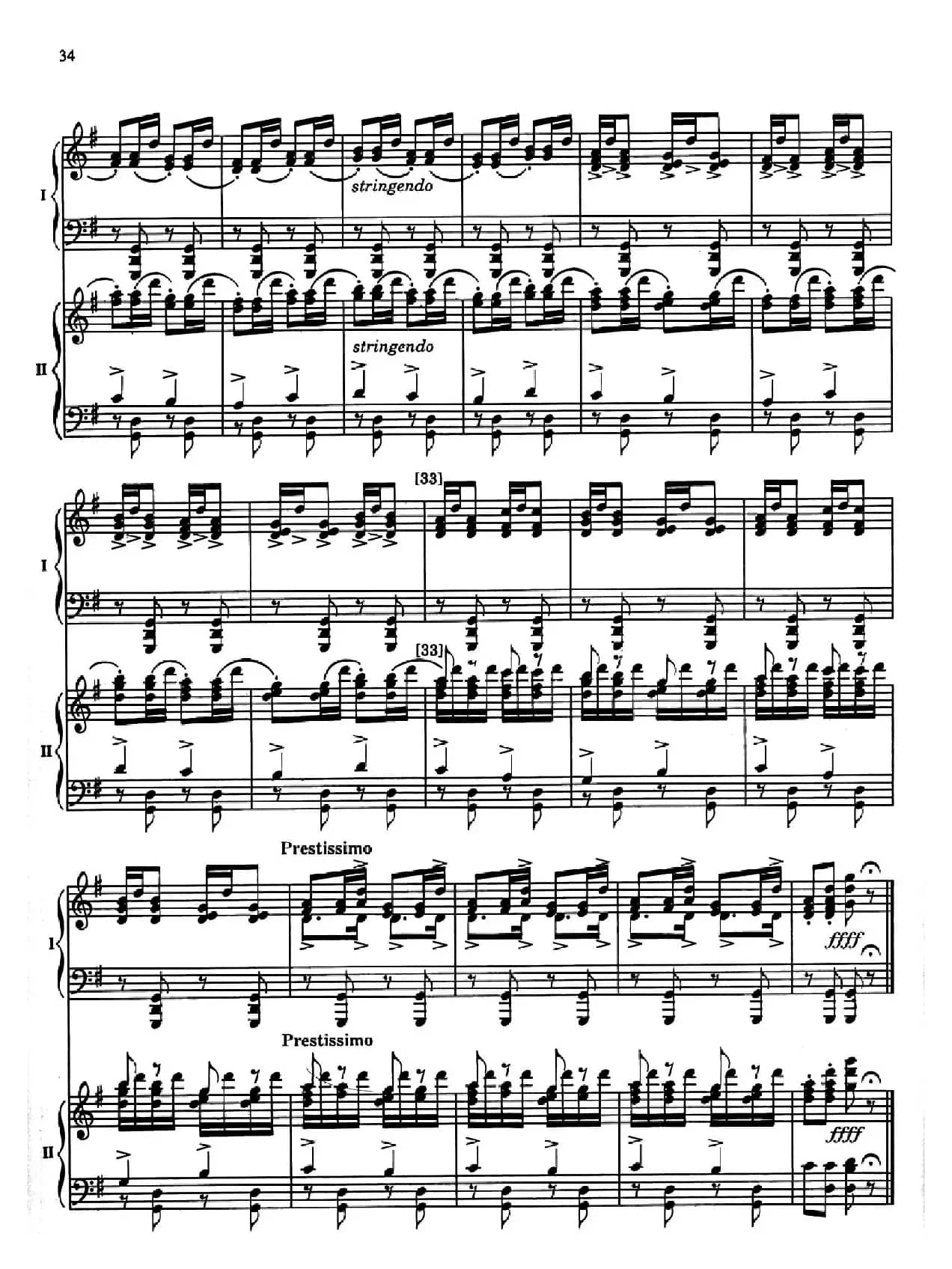 Nutcracker Op.71 芭蕾舞剧《胡桃夹子》(改编双钢琴版·第三部分)