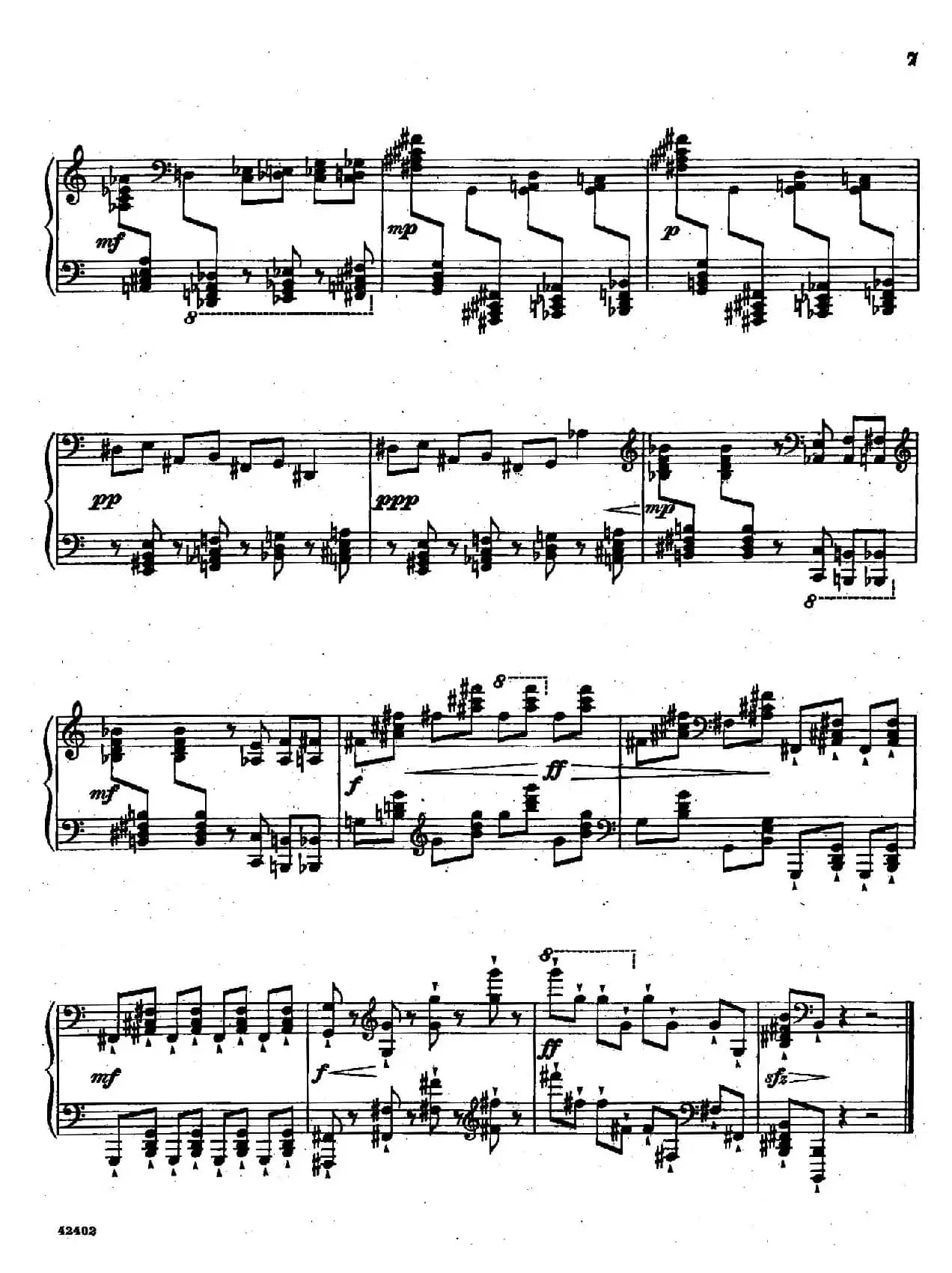 2 Toccatas（2首托卡塔）（No.1）