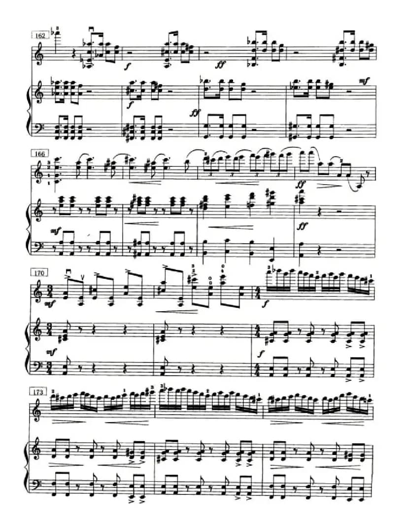 鼓声（小提琴+钢琴）