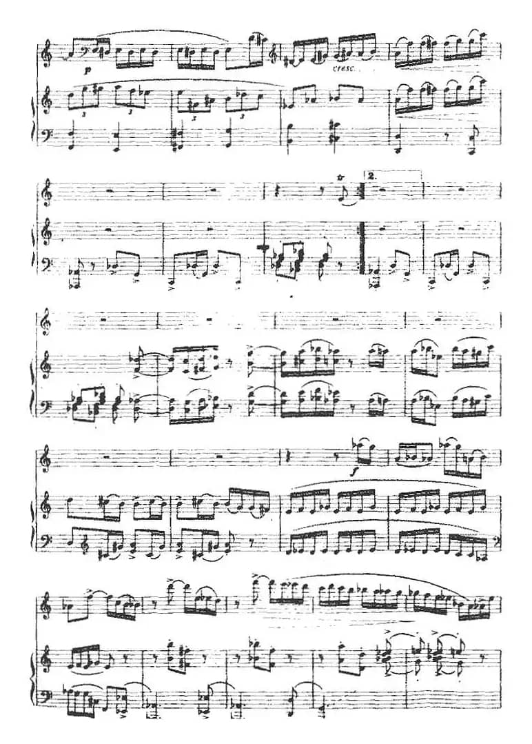 芸香（单簧管+钢琴伴奏）