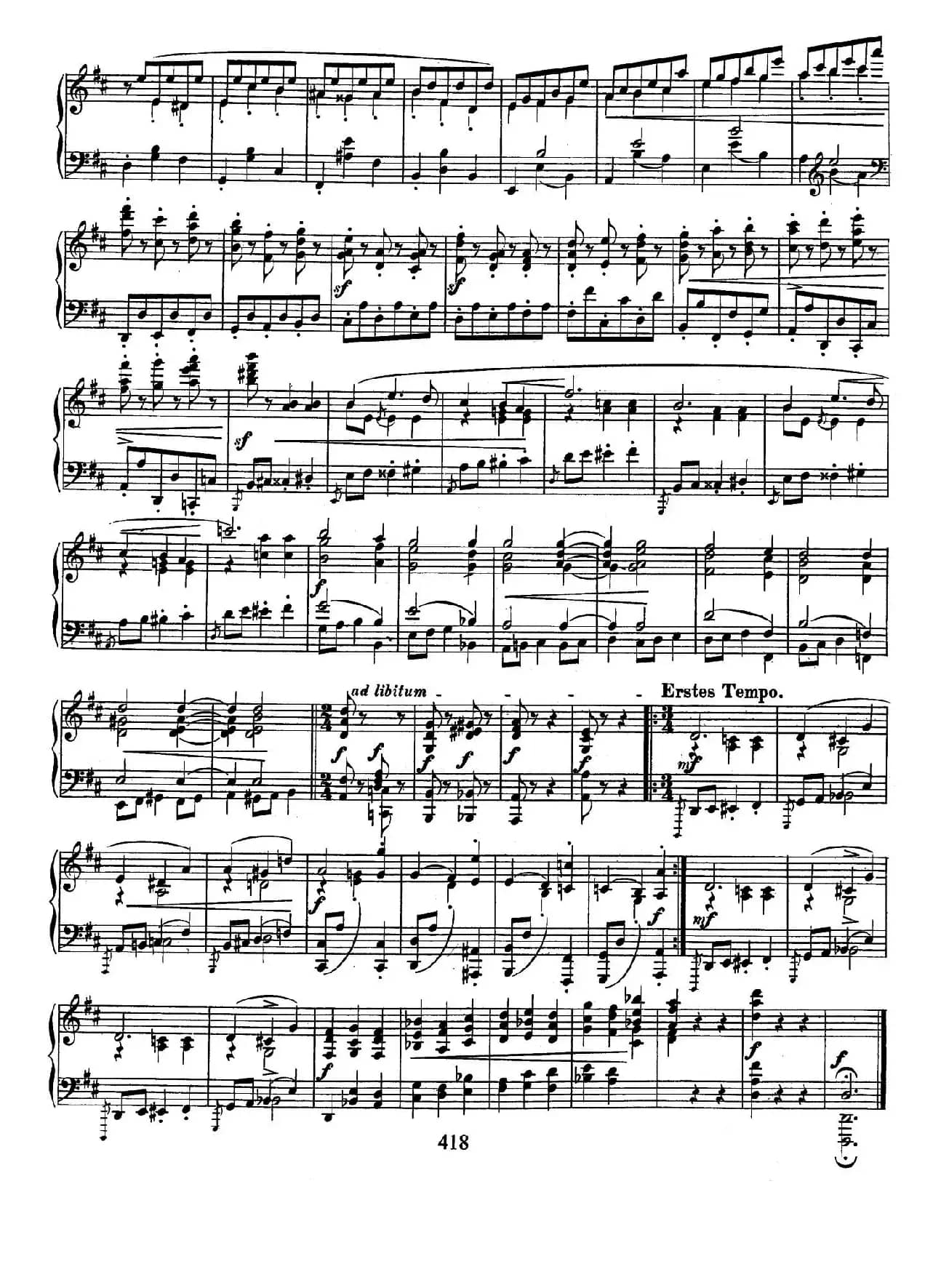 Novelletten Op.21（4）