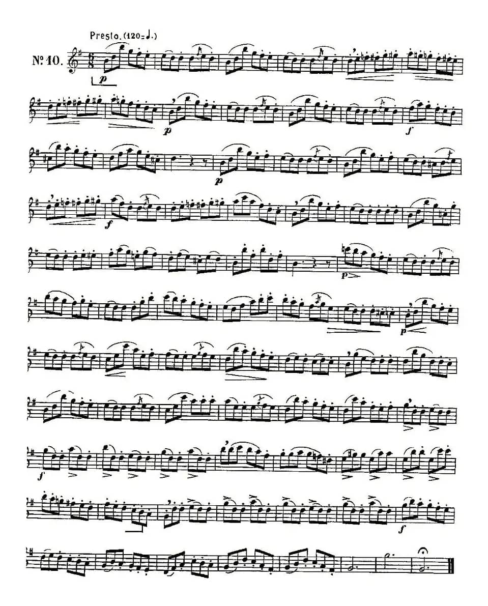 Klose Etudes Chantantes Pour Saxophone（KLOSE的15首练习曲集）