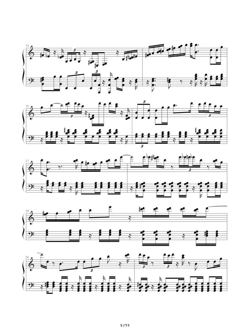 Rondo' a capriccio OP.129（绮想旋曲）