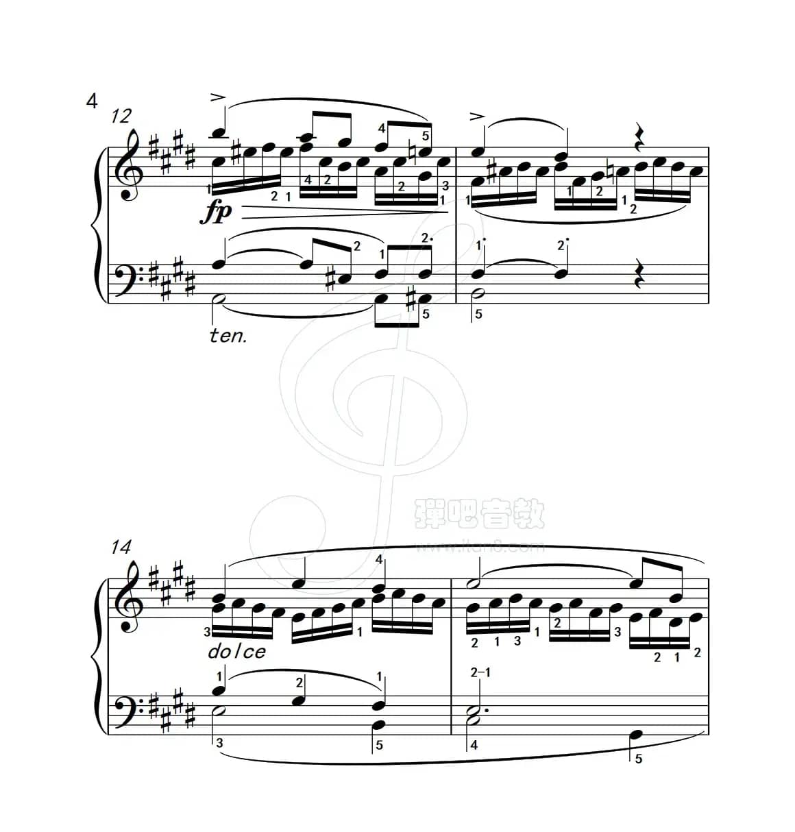 练习曲 56（克拉莫钢琴练习曲60首）