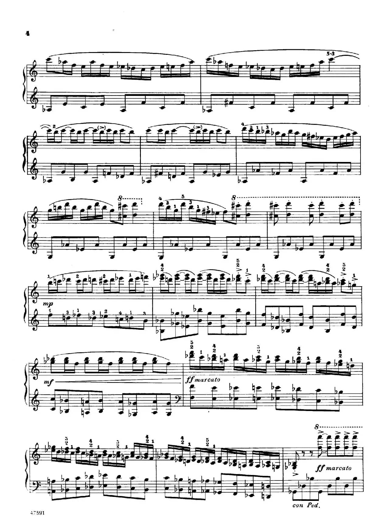 Piano Sonata in E-flat Major Op.95（降E大调钢琴奏鸣曲·Ⅰ）