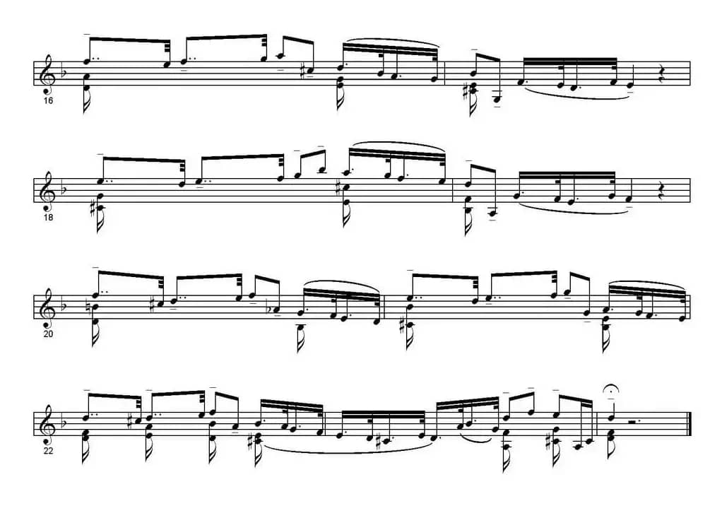 Sonata for Solo violin（小提琴奏鸣曲、III）