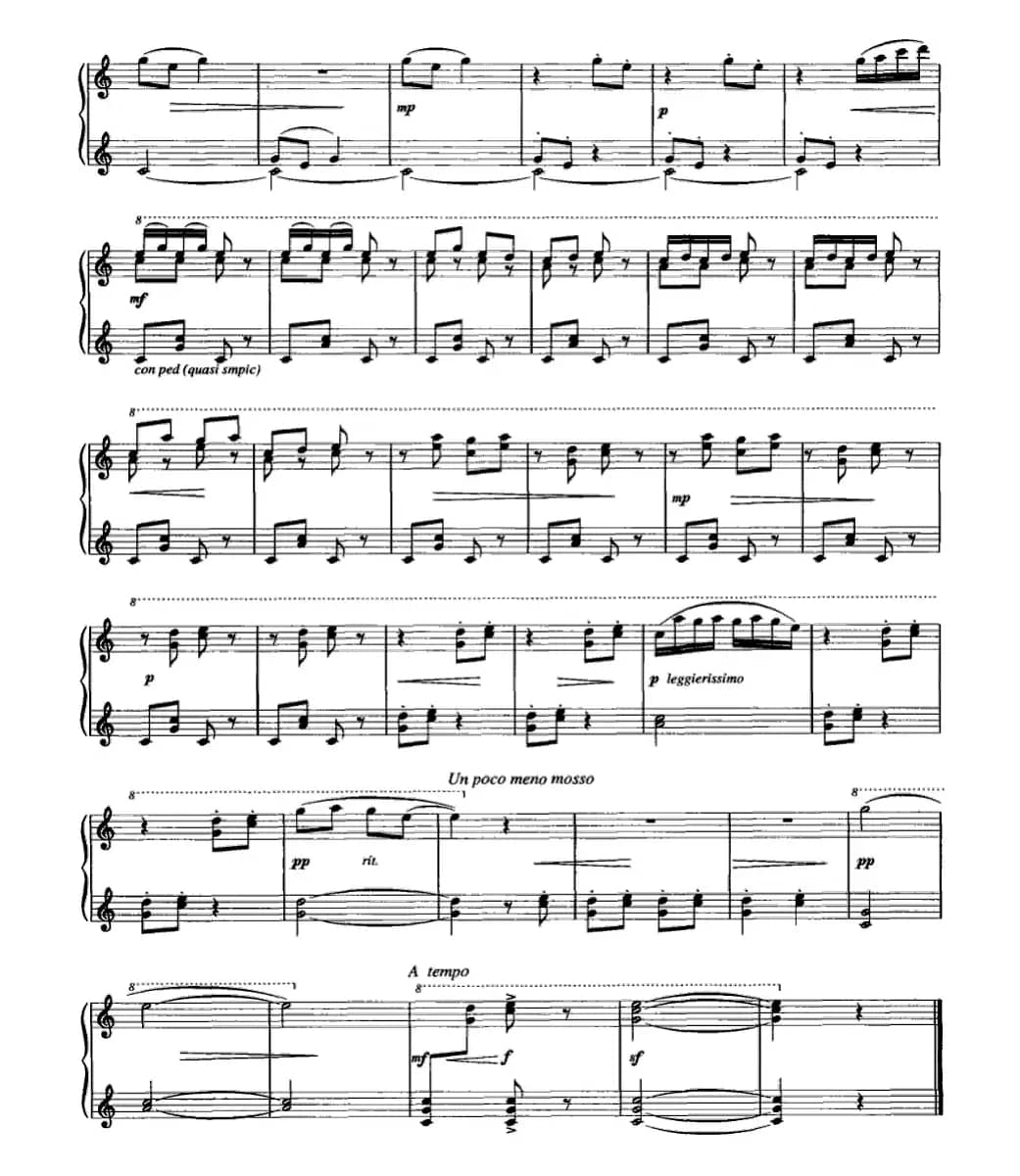 小奏鸣曲《幸福的童年》