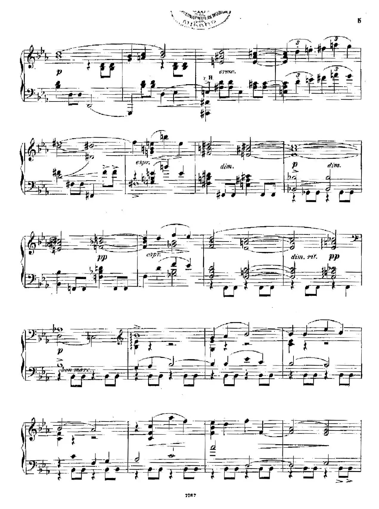 Phantasien Am Clavier Op.36（幻想曲集·第一首）