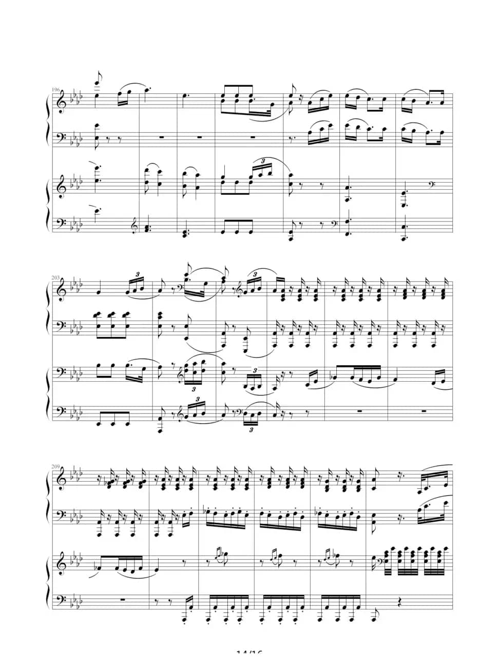 《命运》第二乐章（双钢琴）