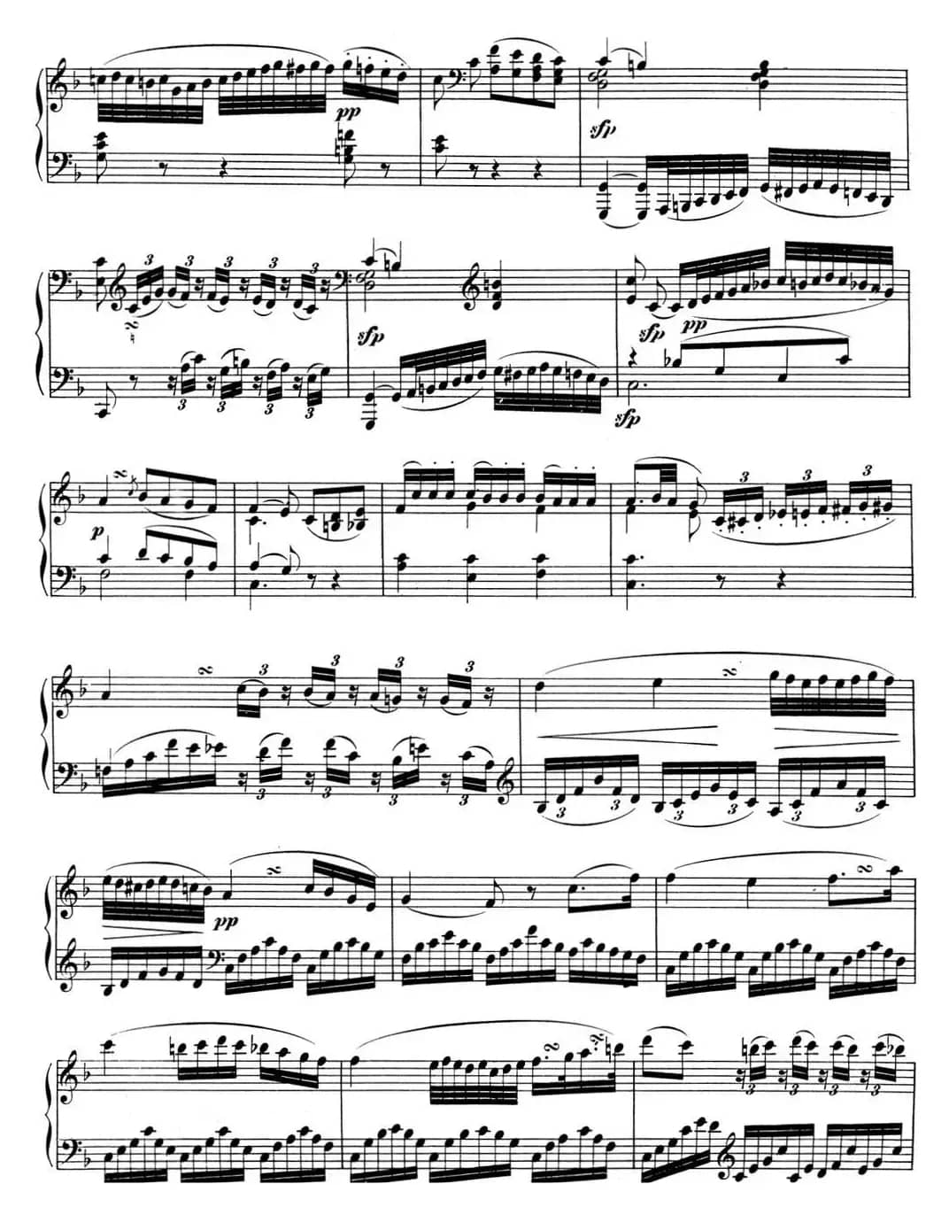 贝多芬钢琴奏鸣曲01 f小调 Op.2 No.1 F minor