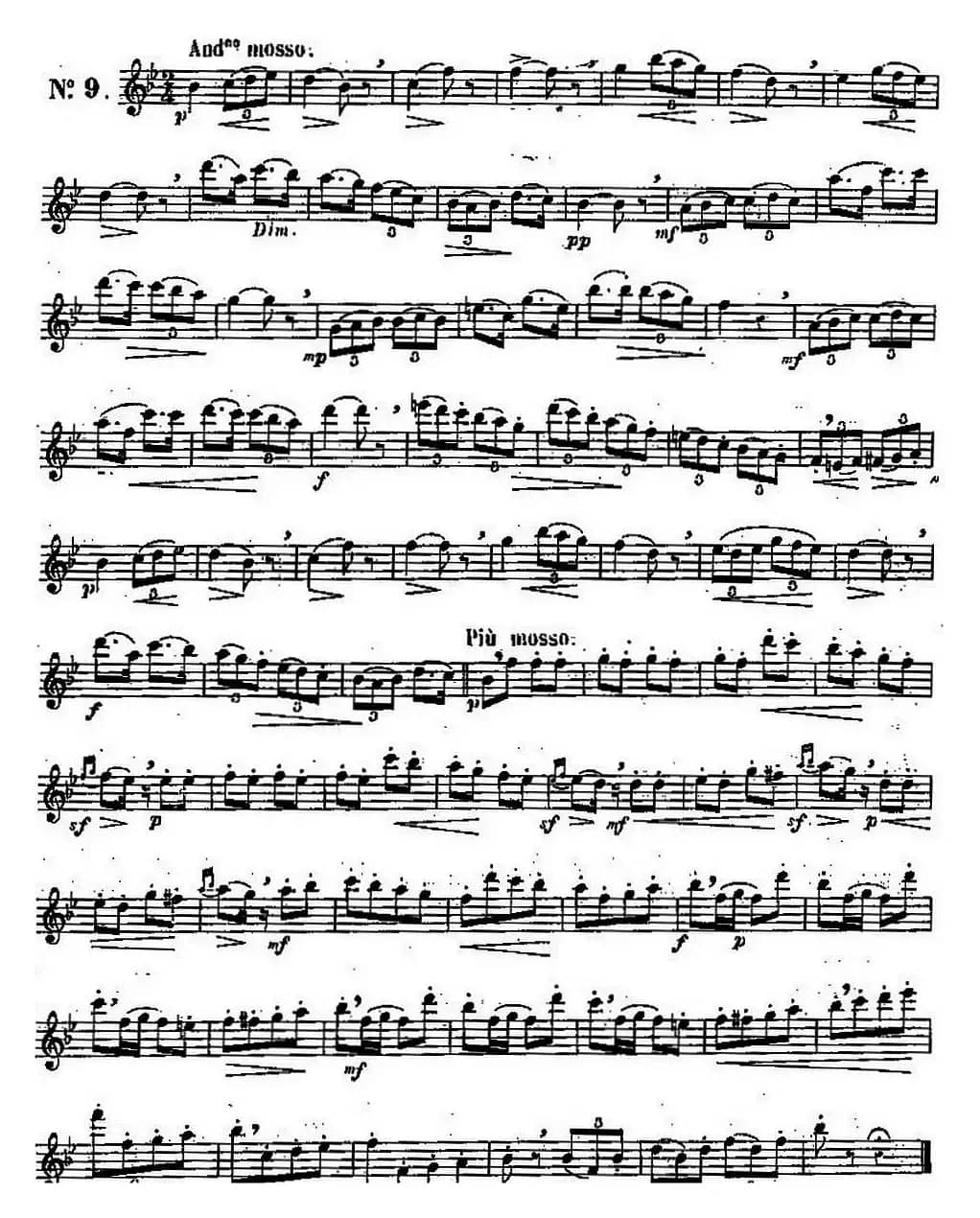 二十首练习曲作品131号（NO.9）