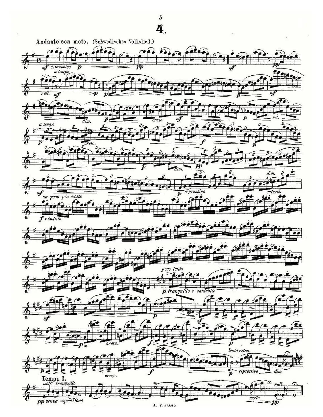 24首长笛练习曲 Op.21 之1—12