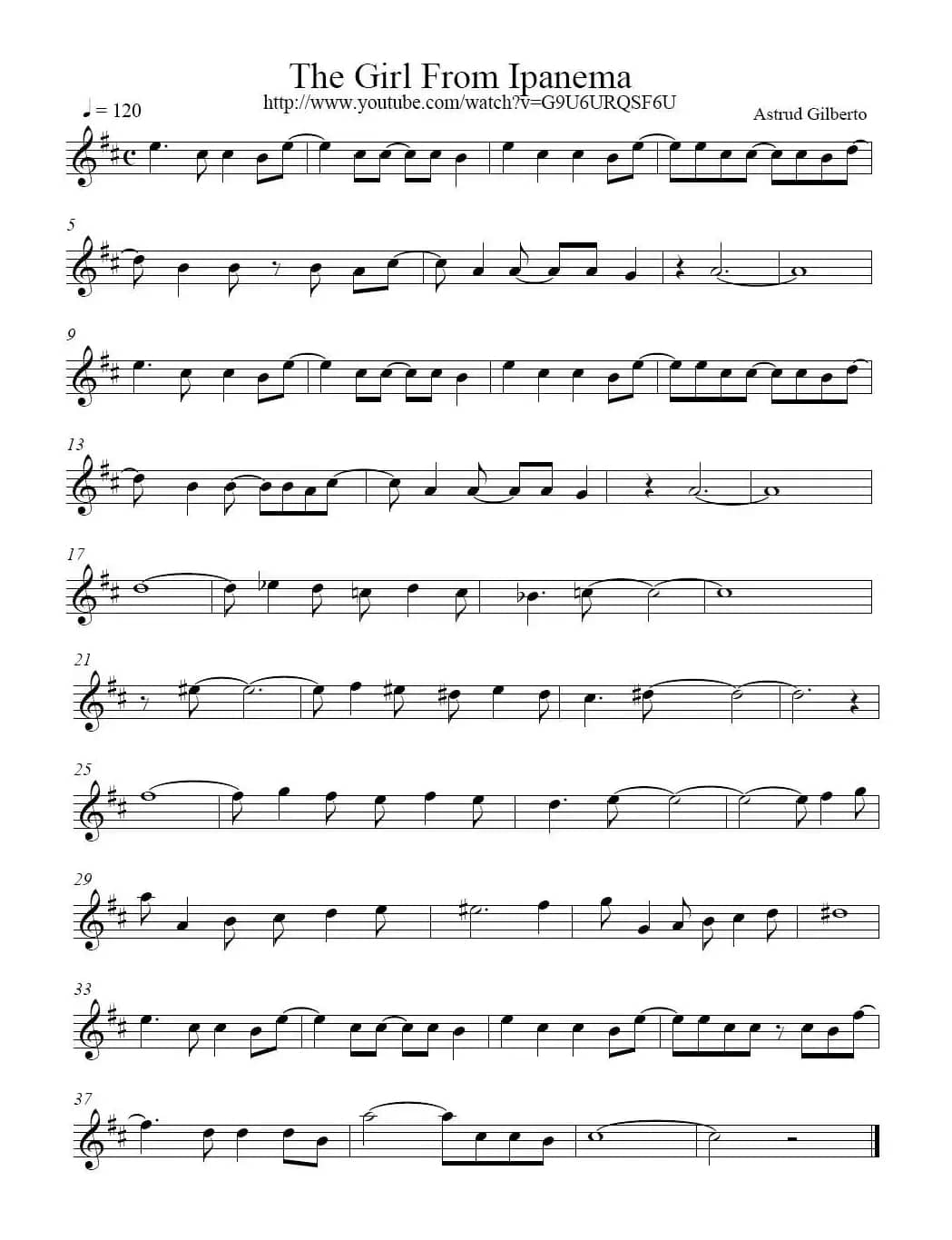 The Girl From Ipanema