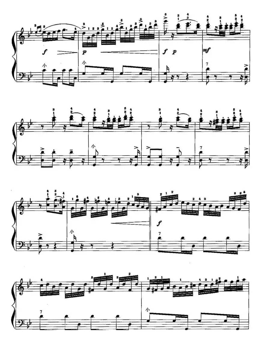 儿童手风琴曲：化妆舞（探戈舞曲）