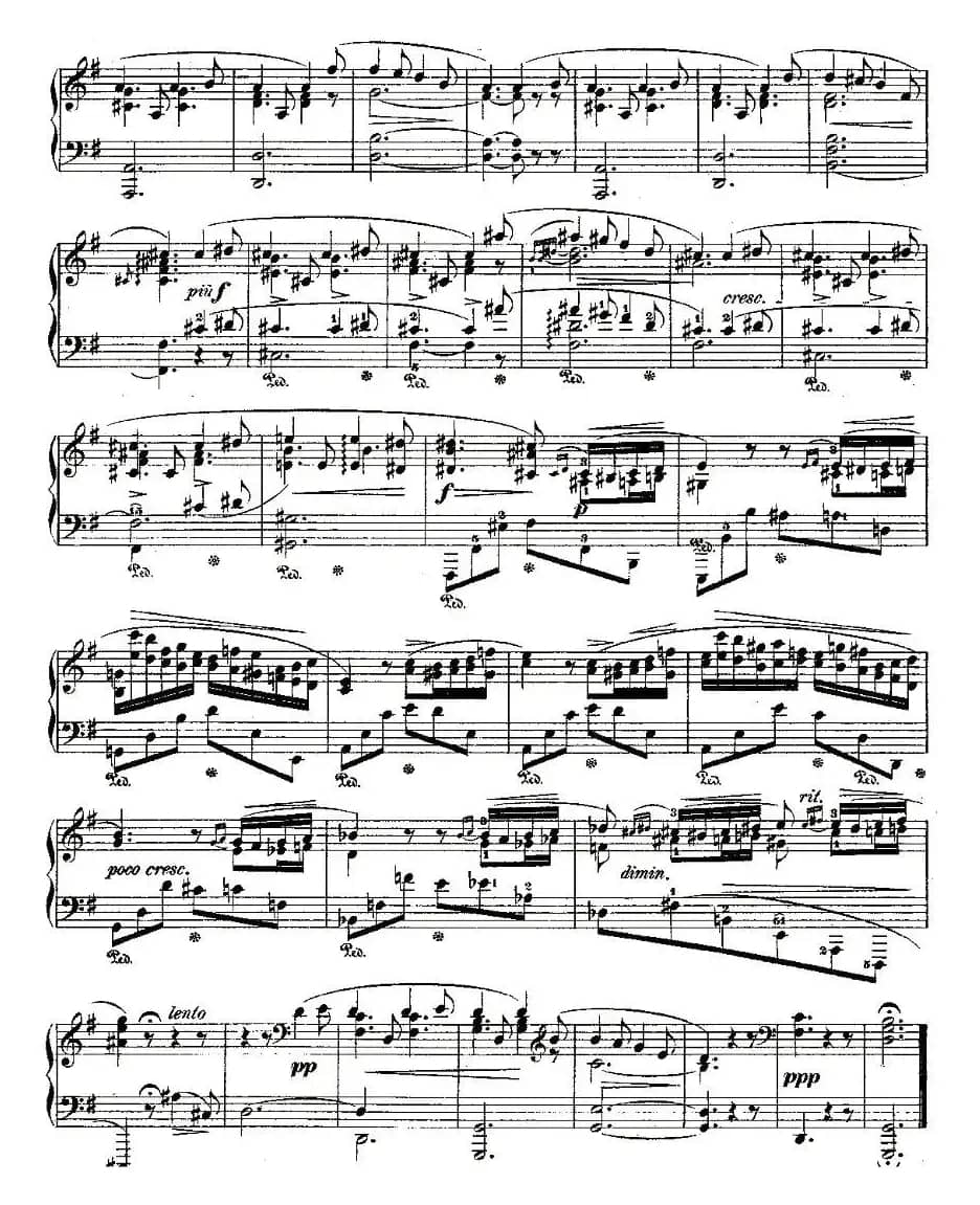 G大调夜曲Op.37－2（Deux  Nocturnes）