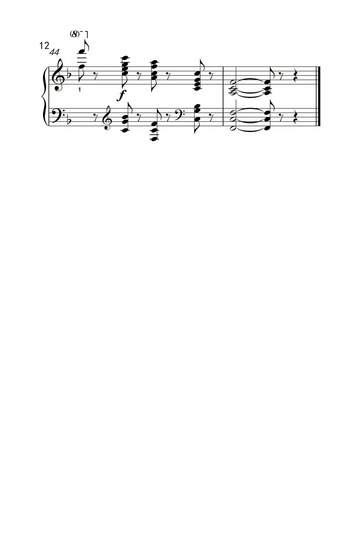 莫什科夫斯基 钢琴练习曲（第六首）