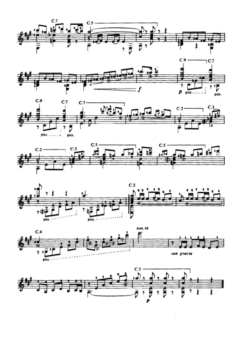 奏鸣曲·第一乐章（古典吉他）