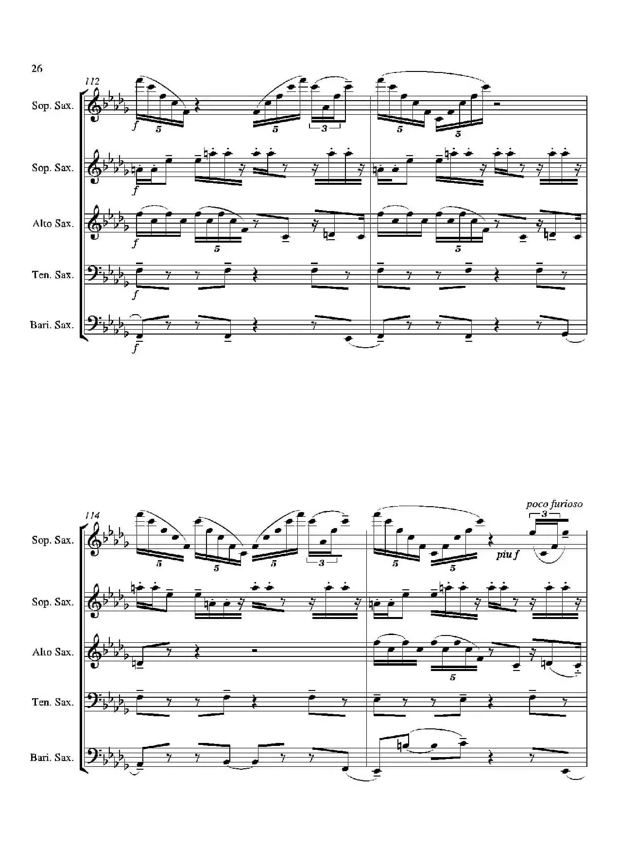 Tango（合奏总谱）