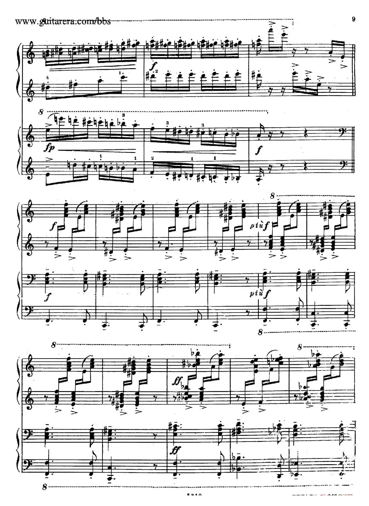 Variation on a Theme by Paganini（帕格尼尼主题变奏曲·双钢琴）