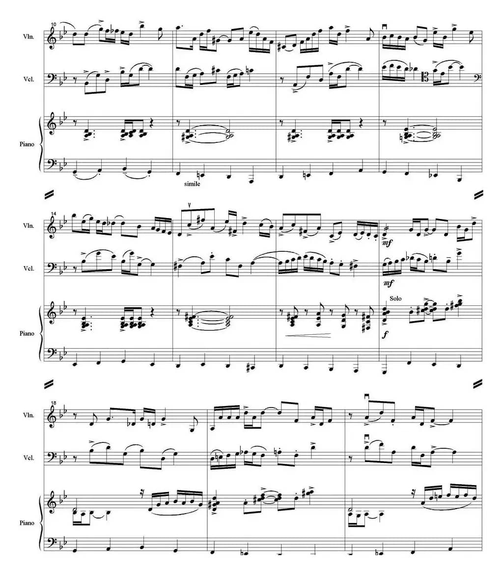 Becha（Spring 春天、小提琴+大提琴+钢琴伴奏）