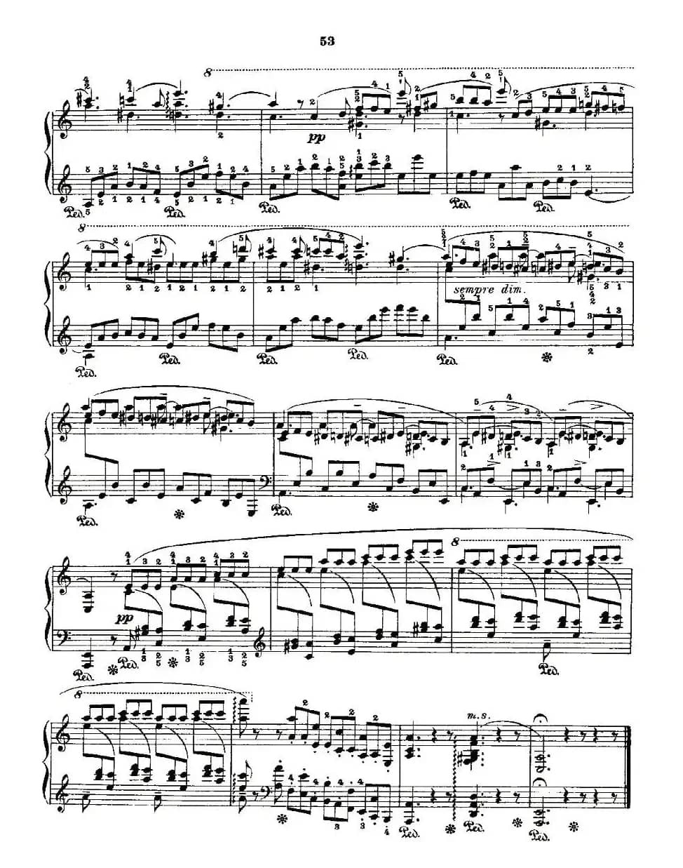 肖邦《练习曲》Fr.Chopin Op.10 No5-3