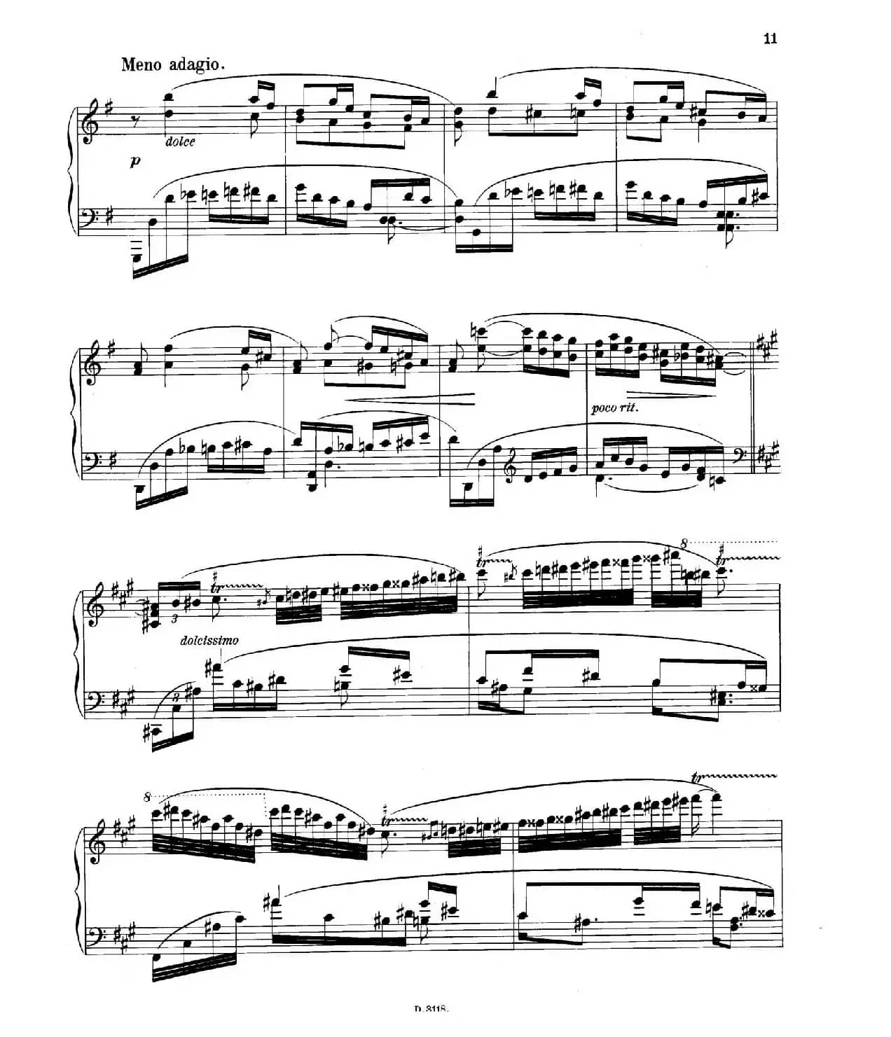 Four Rhapsodies Op.11(4首狂想曲·Ⅱ)