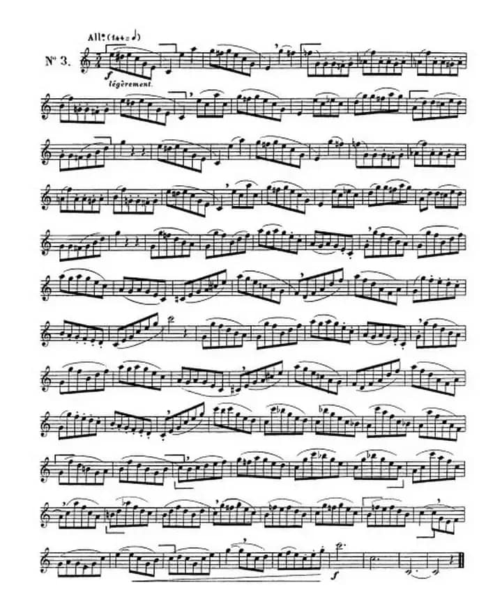 克劳斯古典萨克斯练习曲1-10