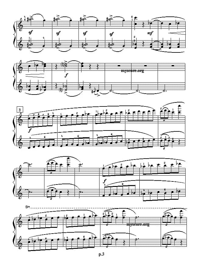 艾金娜与马塞拉涅尼亚双人舞（四手联弹之一）